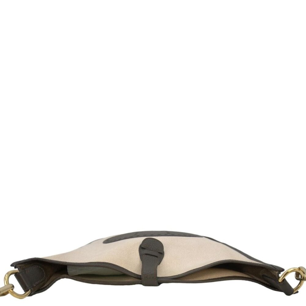 Hermes Evelyne PM Canvas Shoulder Bag Bicolor - Picture 9 of 12